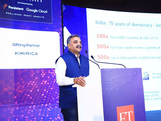 Leadership address by Sanjeev Gupta, CEO, Karnataka Digital Economy Mission