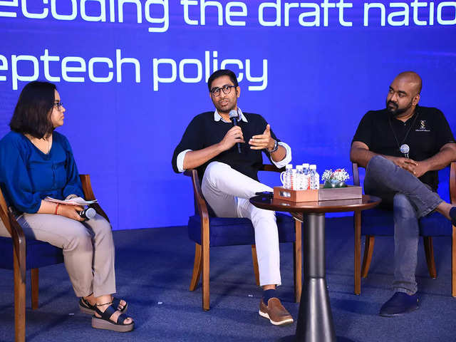 Panel discussion on unlocking the deeptech startup opportunity & decoding the draft national deeptech policy