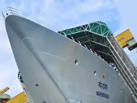 India's new warship