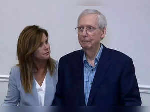 Senator Mitch McConnell freezes, goes silent abruptly for second time in two months. Details here