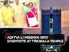 Aditya-L1 Mission: ISRO scientists visit Tirumala Temple to offer prayers ahead of the launch