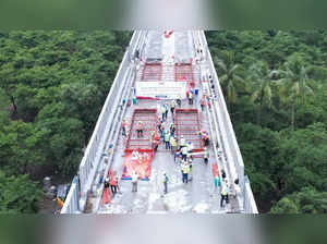 Track work for Mumbai-Ahmedabad high speed rail corridor begins
