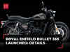 Royal Enfield Bullet 350 launched, prices start at Rs 1.73 lakh