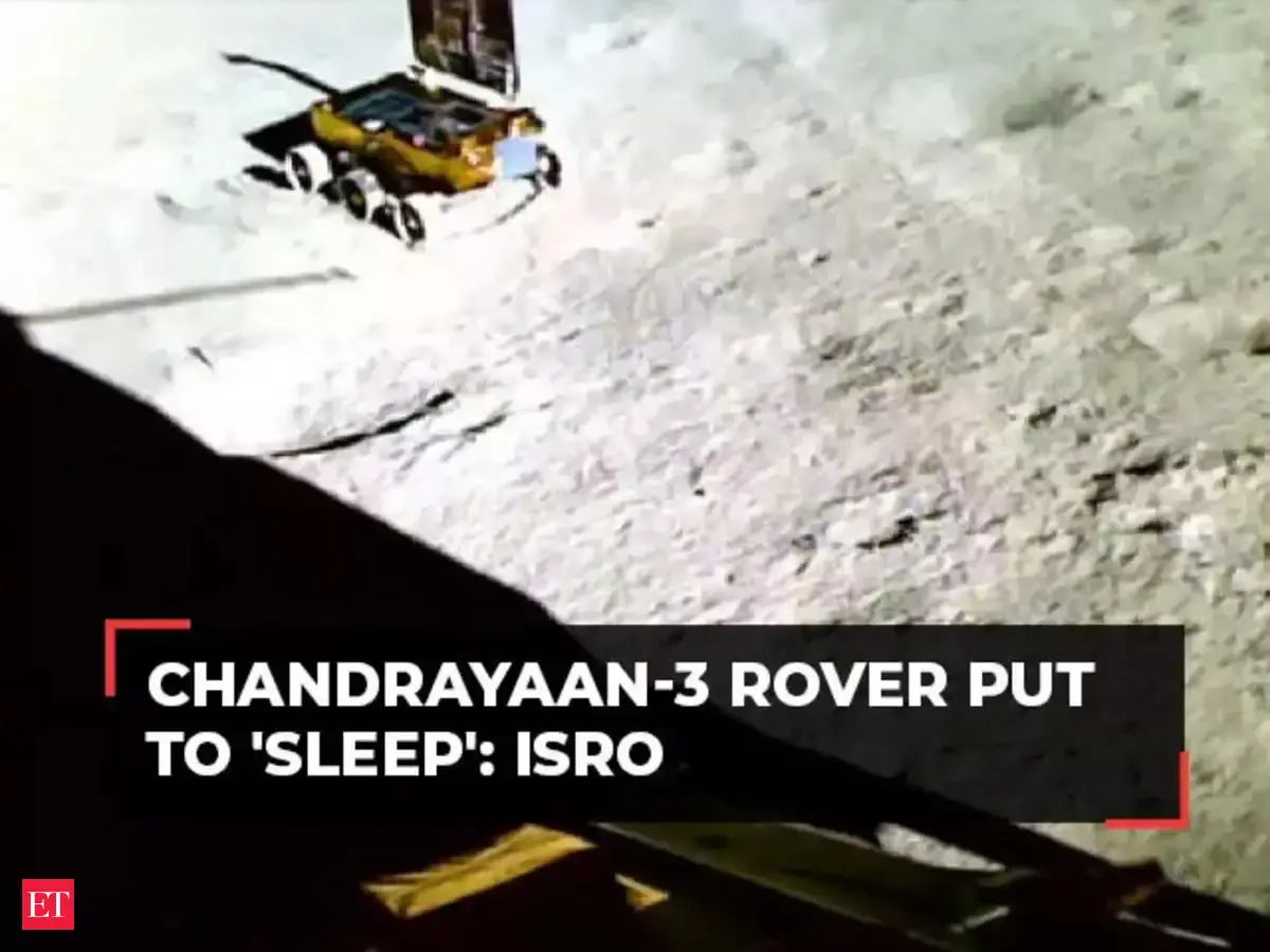 chandrayaan 3 rover: Chandrayaan-3: ISRO says Pragyan rover completed ...