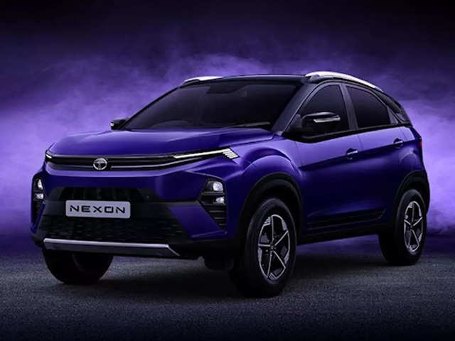 Tata Nexon facelift breaks cover: Design, features, price & more - ​Tata  Nexon facelift​ | The Economic Times