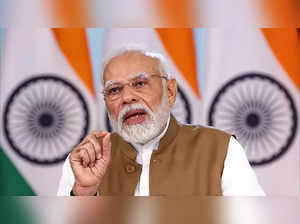 New Delhi, Aug 26 (ANI): Prime Minister Narendra Modi addresses the G20 Culture ...