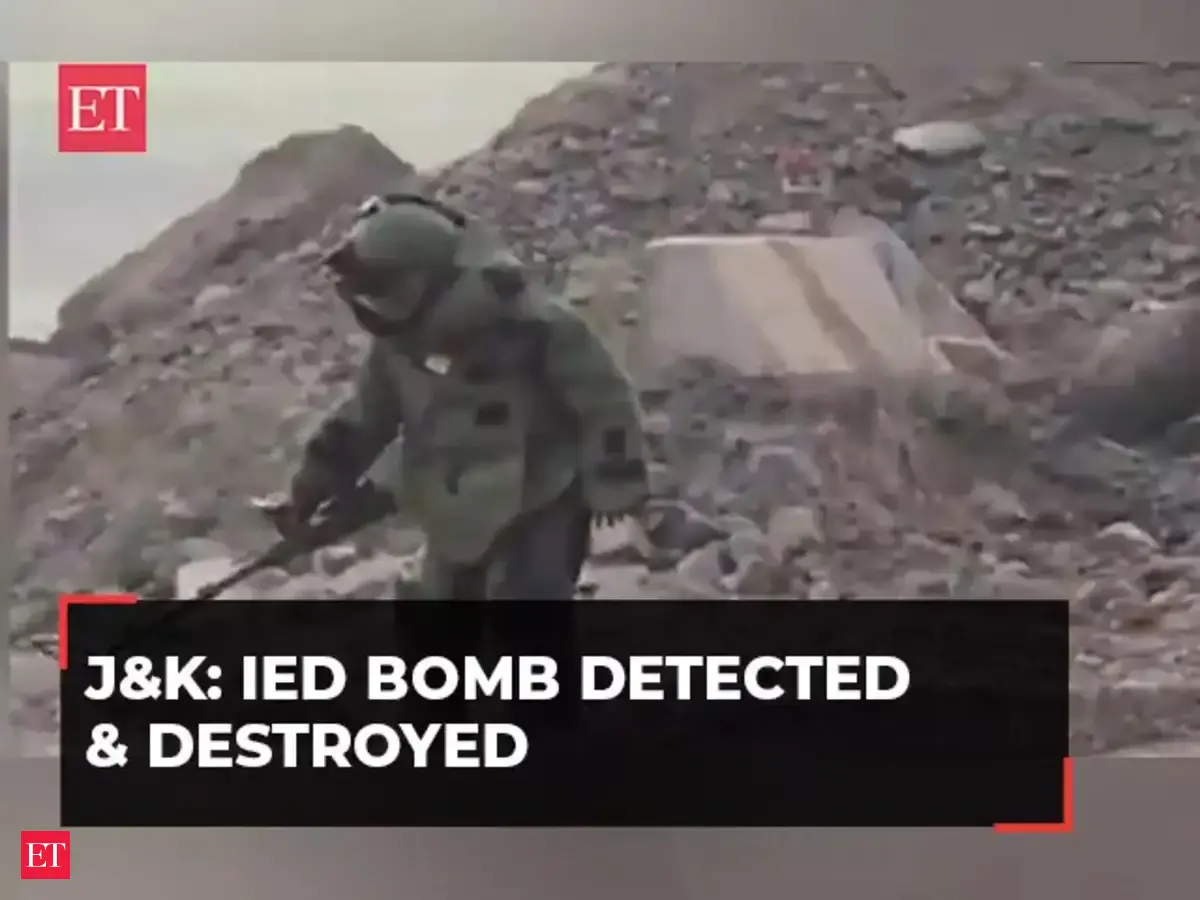 J&K: Major tragedy averted with timely detection of IED bomb in Rajouri ...