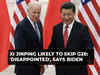 G20 summit: 'Disappointed', says Joe Biden after reports of Chinese President Xi Jinping likely to skip the event