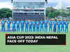 Asia Cup 2023: After rain-washed Indo-Pak match, men in blue face greenhorns Nepal