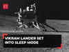 Chandrayaan-3: Vikram Lander set into sleep mode, hoping for their 'awakening' by Sep 22, says ISRO