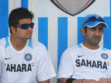 Cricketers Suresh Raina and Gautam Gambhir