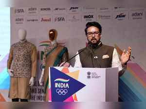 We will return with best medal count from Asian Games: Anurag Thakur (Eds: With pics)