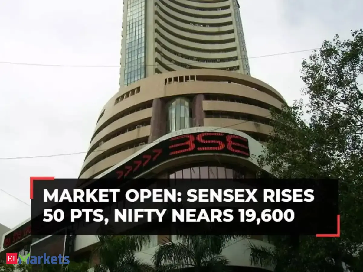 Sensex gains 50 points, Nifty nears 19,600; Tanla Platforms gains 4% ...