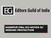 Manipur unrest: Editors Guild moves SC seeking protection from coercive action against FIRs