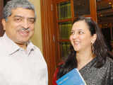 Rohini Nilekani at the launch of her book 'Uncommon Ground'