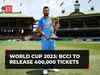 ICC ODI World Cup 2023: BCCI takes note of backlash, now to release 400K tickets in next phase of sales