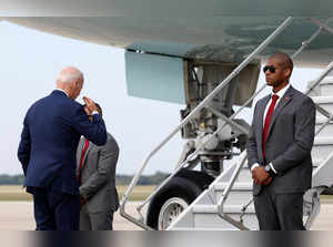 U.S. President Joe Biden departs  Joint Base Andrews for the G20 Summit in India