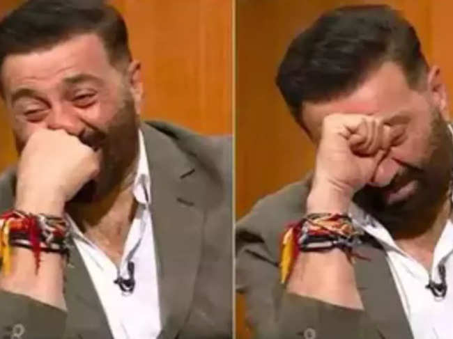 During the show, Deol expressed gratitude for the love he has received and questioned whether he really deserves it.