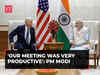 'Our meeting was very productive': PM Modi on talks with US Prez Biden