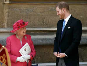 Prince Harry visits Queen Elizabeth II's burial site on first anniversary of her death. Details here