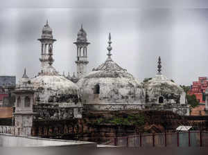 Varanasi: Gyanvapi Mosque, in Varanasi. The survey by the  Archaeological Survey...