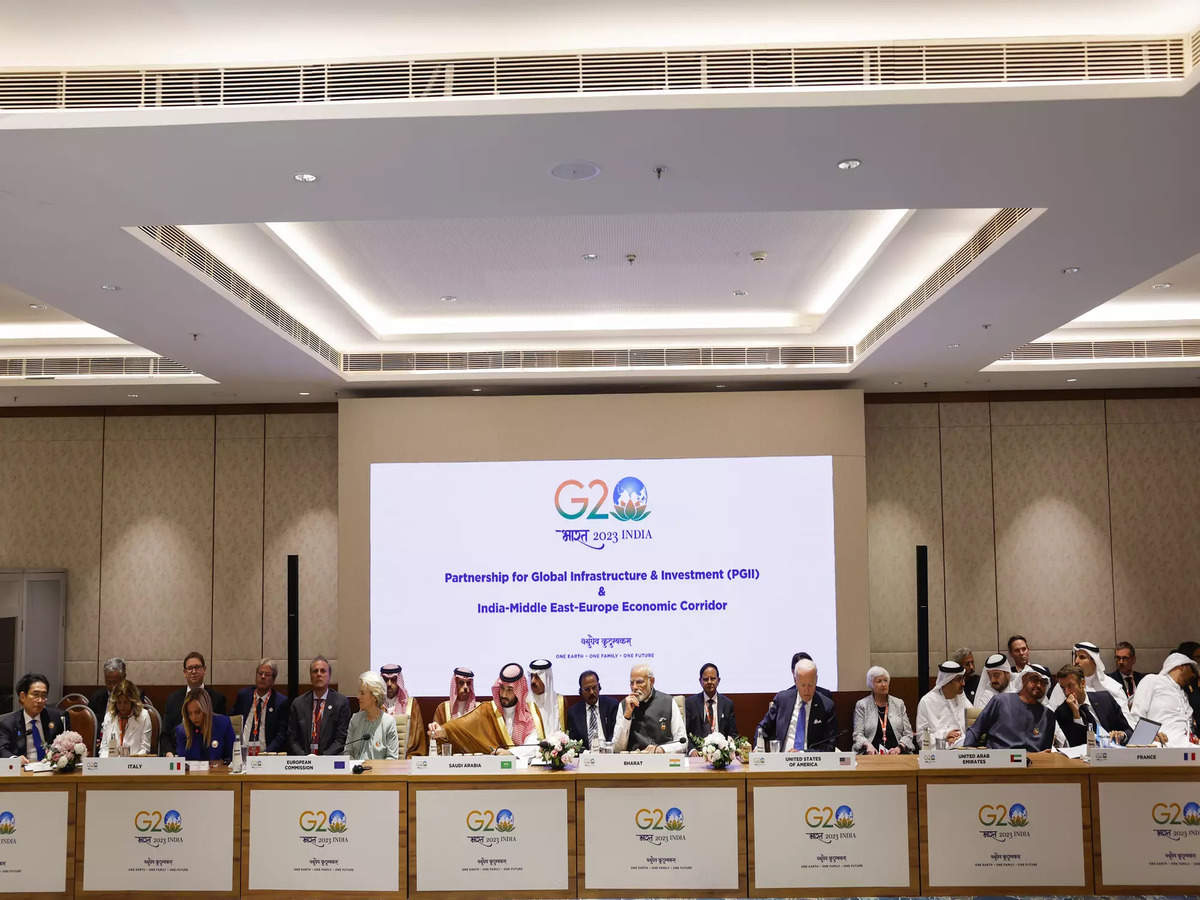 Прямые новости о саммите G20: начинается двусторонняя встреча премьер-министра Моди с премьер-министром Великобритании Риши Сунаком;  Президент Франции Эммануэль Макрон прибыл в Индию на саммит G20