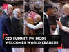G20 Summit: How PM Modi welcomes world leaders, delegation heads at Bharat Mandapam, watch!