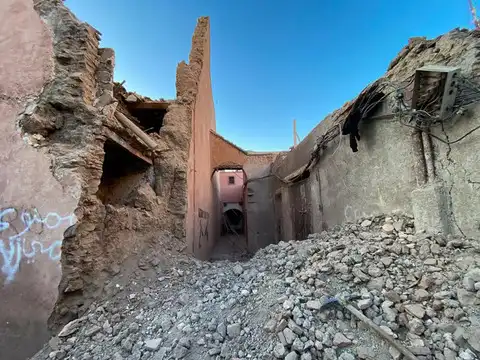 Destruction in ​Marrakech​