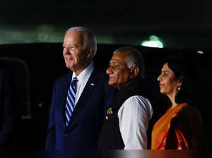 U.S. President Joe Biden arrives ahead of G20 Summit