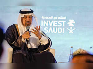 New Delhi: Saudi Arabia's Minister of Investment Khalid A. Al-Falih during the '...