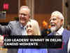 Some Candid Moments of the G20 Leaders' Summit in Delhi; Watch Visuals