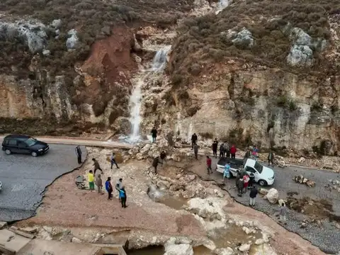 Roads damaged