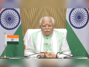 Haryana CM Manohar Lal Khattar