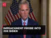 McCarthy directs House panel to open President Joe Biden impeachment inquiry