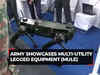 Indian Army showcases multi-utility legged equipment at North Tech Symposium 2023 in Jammu
