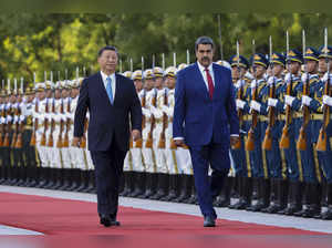 Nicolas Maduro and Xi Jinping
