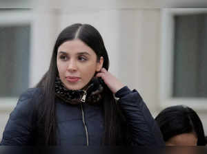 FILE PHOTO: Emma Coronel Aispuro, the wife of Joaquin Guzman, departs after the trial of Mexican drug lord Guzman, known as "El Chapo", at the Brooklyn Federal Courthouse, in New York
