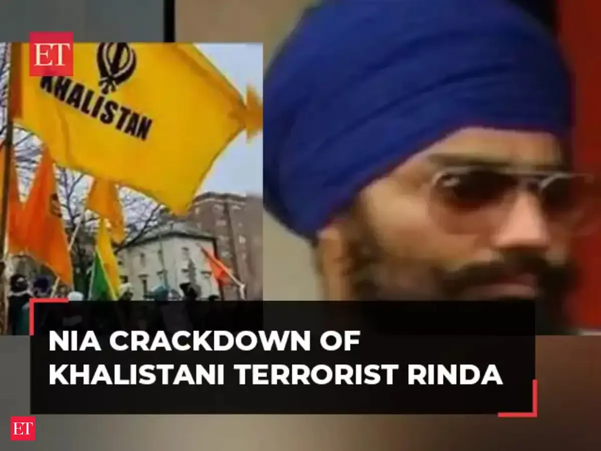 NIA crackdown on associates of Khalistani terrorist Rinda; property ...
