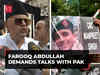 Anantnag encounter: Farooq Abdullah demands talks with Pakistan, questions govt over militancy