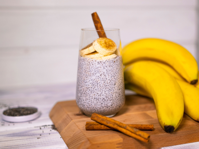 ​Banana, Ragi, and Chia Seeds Shake​