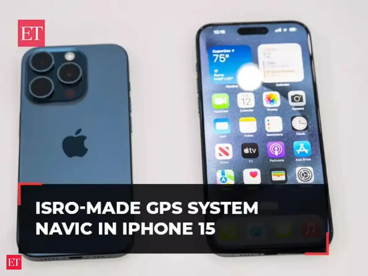 ISRO-made GPS System NavIC would be present in iPhone 15: MoS IT Rajeev ...