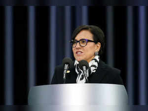 U.S. Commerce Secretary Pritzker delivers speech during ceremony commemorating victims of Babyn Yar in Kiev