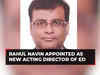 ED Director Sanjay Kumar Mishra's tenure ends, Rahul Navin appointed in-charge chief