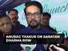 Sanatan Dharma row: 'Sonia Gandhi, Rahul gave permission to their party leaders to destroy Constitution', says Anurag Thakur