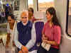 PM Modi inaugurates Delhi Airport Metro Express line to Dwarka, takes train ride
