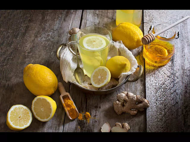  Honey and lemon juice