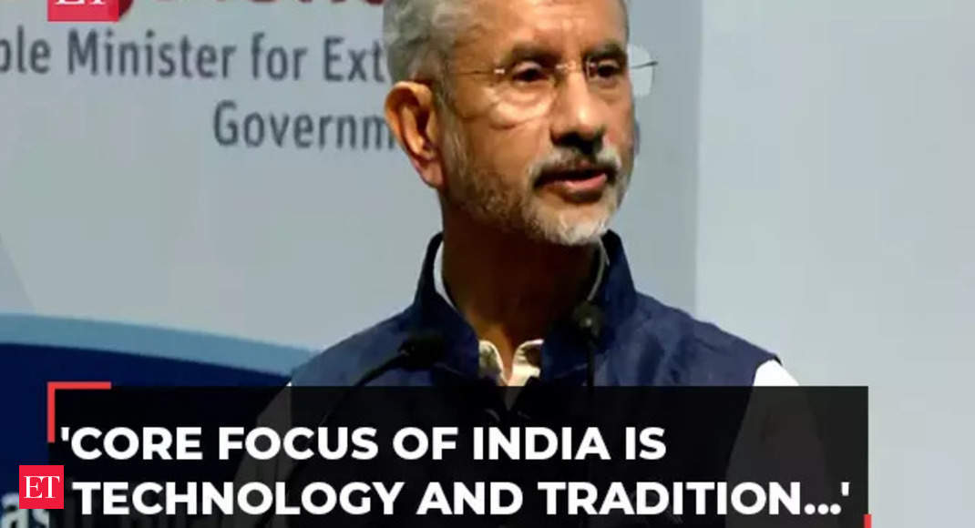 'Core Focus Of India Is Technology And Tradition…': EAM Jaishankar ...