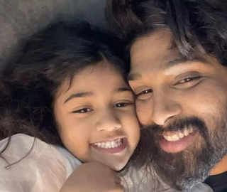 Allu Arjun’s 6-year-old daughter Arha crafts beautiful Ganesha idol from clay, video goes viral