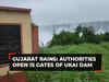 Heavy rain batters Gujarat; Ukai Dam authorities open 15 gates to release water, several villages on high alert