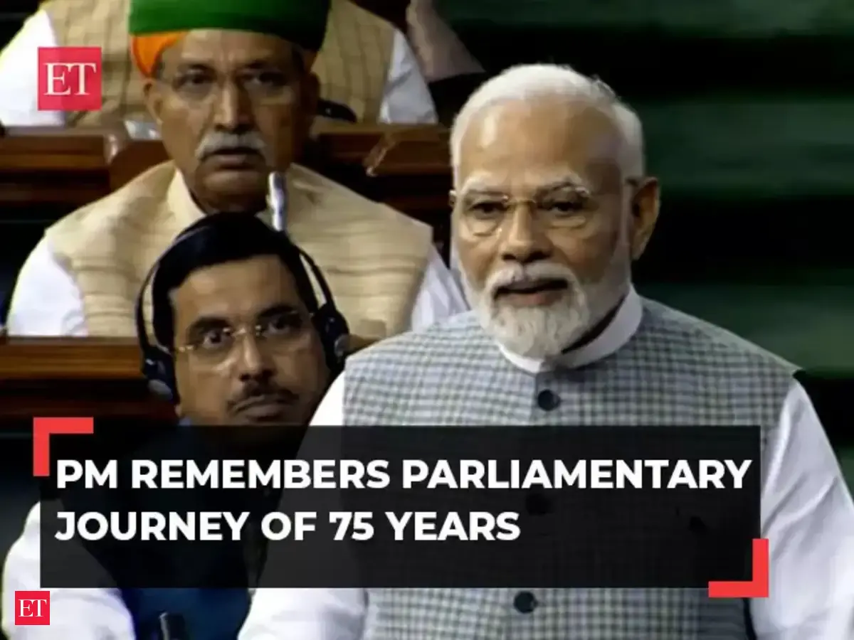 pm modi in parliament session: Parliament Special Session: When PM ...